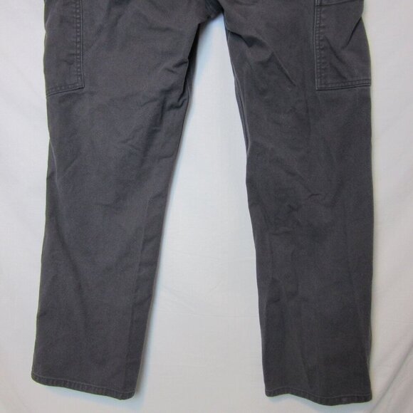 Carhartt Gray Rugged Flex Relaxed Fit Utility Work Pant Men's 36 Double Front - Picture 8 of 8